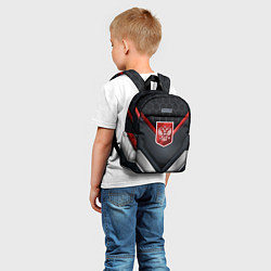 Детский рюкзак Красный герб России, цвет: 3D-принт — фото 2