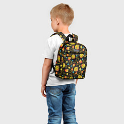 Детский рюкзак Русский яркий узор, цвет: 3D-принт — фото 2