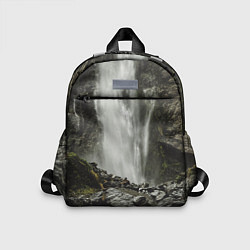 Детский рюкзак Водопад между скал, цвет: 3D-принт