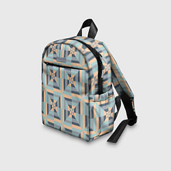 Детский рюкзак Геометрическая мозаика плитка, цвет: 3D-принт — фото 2