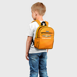 Детский рюкзак Chevrolet абстракция, цвет: 3D-принт — фото 2