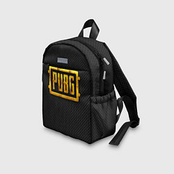 Детский рюкзак PUBG gold, цвет: 3D-принт — фото 2