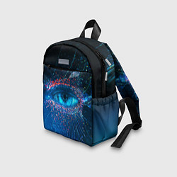 Детский рюкзак Цифровой глаз, цвет: 3D-принт — фото 2