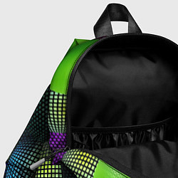 Детский рюкзак Трехмерные разноцветные шары, цвет: 3D-принт — фото 2