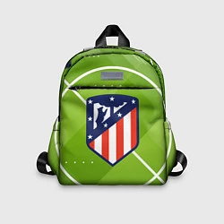 Детский рюкзак Atletico madrid Поле, цвет: 3D-принт