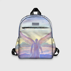 Детский рюкзак Архангел в облаках акварель, цвет: 3D-принт