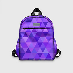 Детский рюкзак Фиолетовые фигуры
