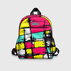 Детский рюкзак Простое граффити, цвет: 3D-принт