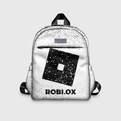 Детский рюкзак Roblox с потертостями на светлом фоне, цвет: 3D-принт