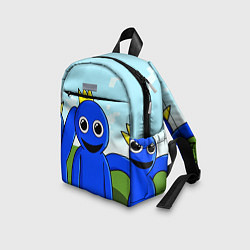 Детский рюкзак Blue: Rainbow Friends, цвет: 3D-принт — фото 2