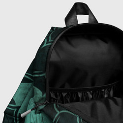 Детский рюкзак Абстрактный цветочный узор, цвет: 3D-принт — фото 2