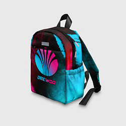 Детский рюкзак Daewoo - neon gradient, цвет: 3D-принт — фото 2