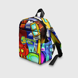 Детский рюкзак Geometry dash world, цвет: 3D-принт — фото 2