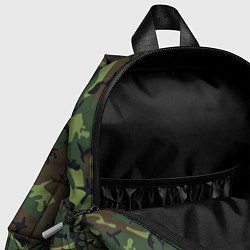 Детский рюкзак Камуфляж лес - мелкий, цвет: 3D-принт — фото 2