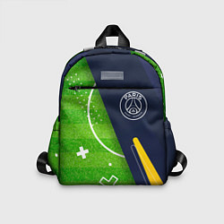 Детский рюкзак PSG football field, цвет: 3D-принт