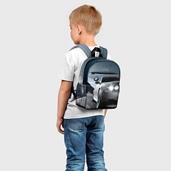 Детский рюкзак Бэха на скорости на горной дороге, цвет: 3D-принт — фото 2
