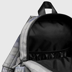 Детский рюкзак Человек-бензопила Аса Митака в окне, цвет: 3D-принт — фото 2