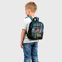 Детский рюкзак Страшная кукла, цвет: 3D-принт — фото 2