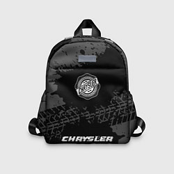 Детский рюкзак Chrysler speed шины на темном: символ, надпись, цвет: 3D-принт