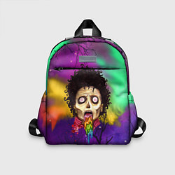 Детский рюкзак Зомби с радугой, цвет: 3D-принт