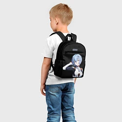 Детский рюкзак Евангелион - Аянами Рэй, цвет: 3D-принт — фото 2