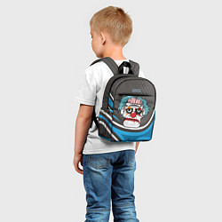 Детский рюкзак Клоун - зомби, цвет: 3D-принт — фото 2
