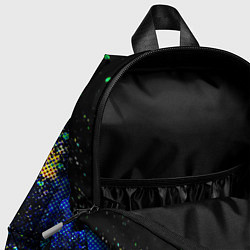 Детский рюкзак Абстрактные брызги краски, цвет: 3D-принт — фото 2