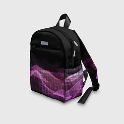 Детский рюкзак Retro wave night, цвет: 3D-принт — фото 2
