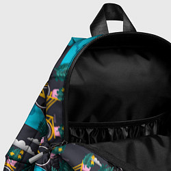 Детский рюкзак Велопрогулка, цвет: 3D-принт — фото 2