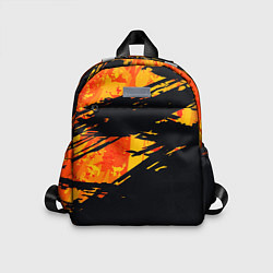 Детский рюкзак Orange and black, цвет: 3D-принт