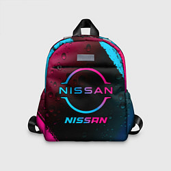 Детский рюкзак Nissan - neon gradient, цвет: 3D-принт