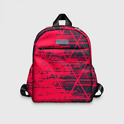 Детский рюкзак Black & Red, цвет: 3D-принт