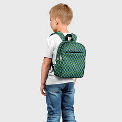 Детский рюкзак Шестиугольная Сетка, цвет: 3D-принт — фото 2