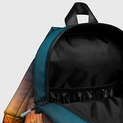 Детский рюкзак Горная река на фоне заката, цвет: 3D-принт — фото 2