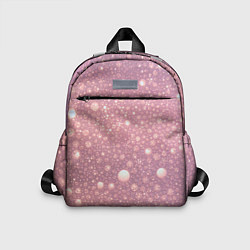 Детский рюкзак Pink bubbles, цвет: 3D-принт