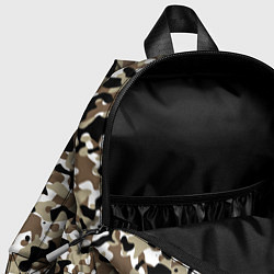 Детский рюкзак Камуфляж зимний лес - мелкий, цвет: 3D-принт — фото 2