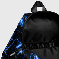 Детский рюкзак Радужные друзья Синий молния, цвет: 3D-принт — фото 2