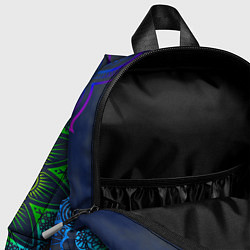 Детский рюкзак Радужная мандала удачи, цвет: 3D-принт — фото 2