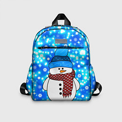 Детский рюкзак Снеговик в шапке