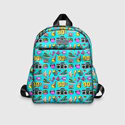 Детский рюкзак Nostalgia for 90, цвет: 3D-принт