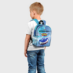 Детский рюкзак Team Sonic racing - hedgehog - speed, цвет: 3D-принт — фото 2