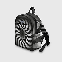 Детский рюкзак Объёмная спираль - оптическая иллюзия, цвет: 3D-принт — фото 2