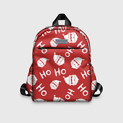 Детский рюкзак Дед Мороз - Ho Ho, цвет: 3D-принт