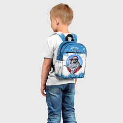 Детский рюкзак Лого Санты, цвет: 3D-принт — фото 2