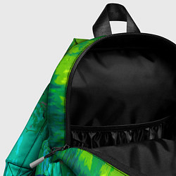 Детский рюкзак Абстрактные краски - текстура, цвет: 3D-принт — фото 2