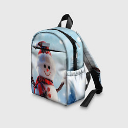 Детский рюкзак Снеговичёк, цвет: 3D-принт — фото 2