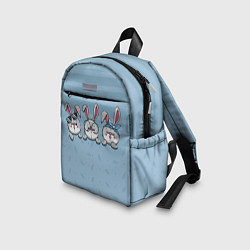 Детский рюкзак Зайки-кролики, цвет: 3D-принт — фото 2