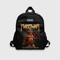 Детский рюкзак Manowar rock, цвет: 3D-принт