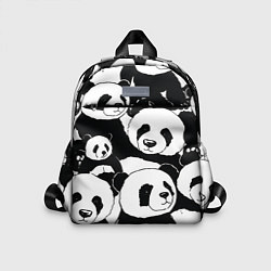 Детский рюкзак С пандами паттерн