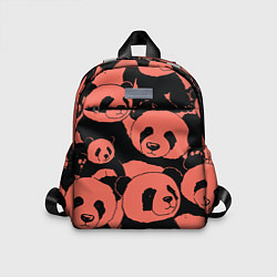 Детский рюкзак С красными пандами